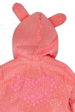 Regenjas met Capuchon Koraalrood - Billieblush