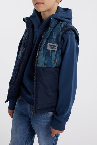 Windjack met Capuchon - Blauw - Timberland