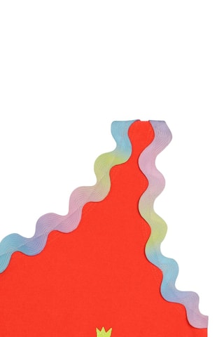 Asymmetrische Sportbeha - Rood