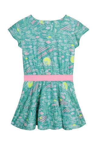 Satijnen Jurk Groen - Billieblush