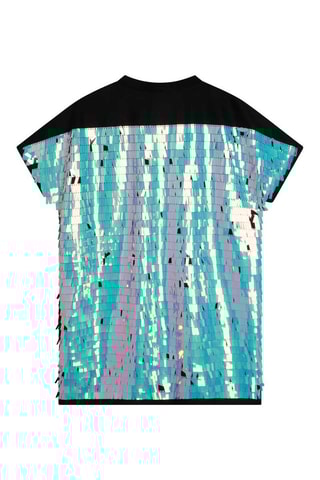 Jurk met Pailletten Zwart - DKNY