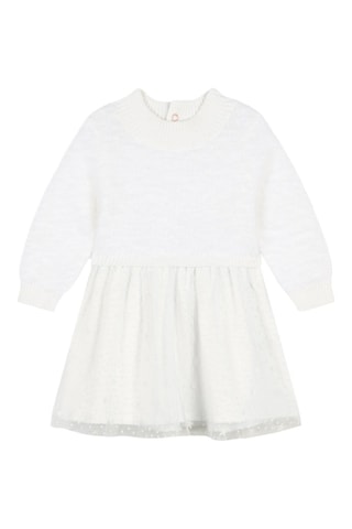 Jurk - Ecru - Carrément Beau