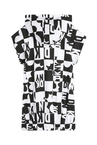 Jurk met Capuchon - Zwart - DKNY