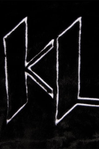 Fleece Sweater-jurk Zwart - Karl Lagerfeld