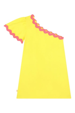 Asymmetrische Jurk Minnie Disney - Geel