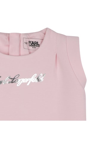 Mouwloze Jurk - Roze