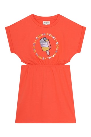 Biologisch Katoenen Jurk - Oranje - Sonia Rykiel