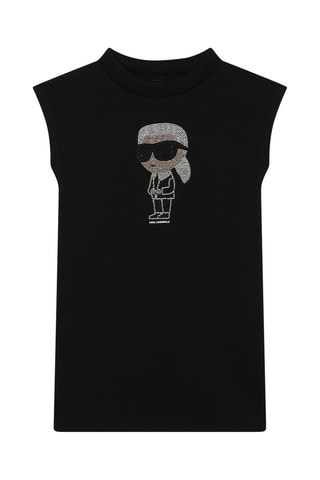 Mouwloze Jurk - Zwart