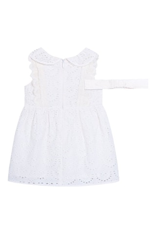 Jurk en haarband - Wit