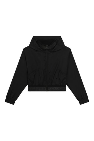 Windjack met Capuchon - Zwart