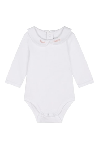 Biologisch Katoenen Bodysuit - Wit - Carrément Beau