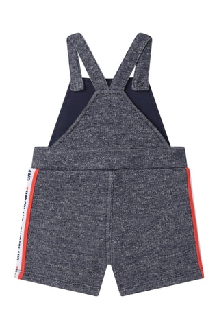 Korte Tuinbroek Gemêleerd Antraciet