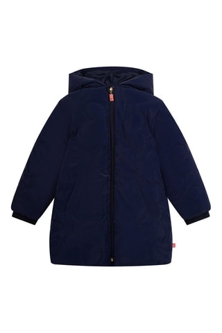 Gewatteerde Jas Marineblauw – Billieblush