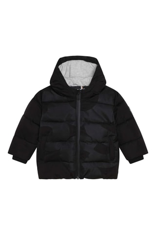 Gewatteerde Jas met Capuchon Zwart - Hugo Boss - Boss