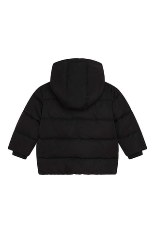 Gewatteerde Jas met Capuchon Zwart - Hugo Boss - Boss