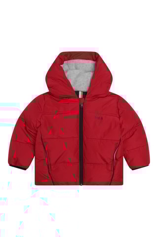 Gewatteerde Jas met Capuchon Rood - Hugo Boss - Boss