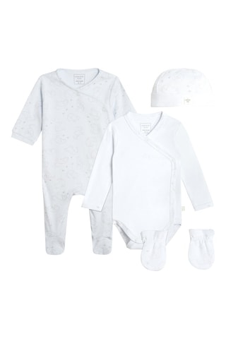 4-delige Pyjama - Wit