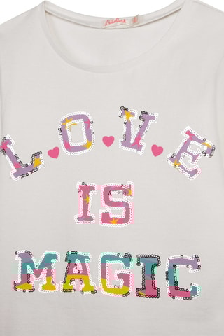 T-shirt Wit - Billieblush