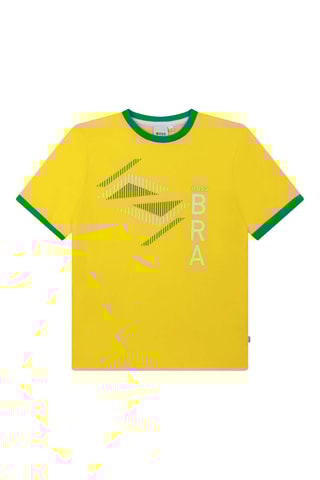 T-shirt Geel - Hugo Boss