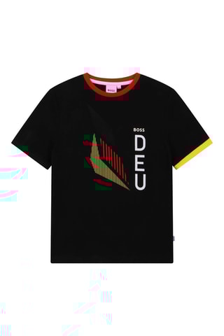 T-shirt Zwart - Hugo Boss - Boss