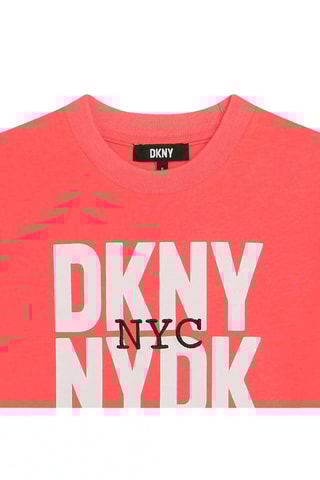 T-shirt - Koraalrood - DKNY
