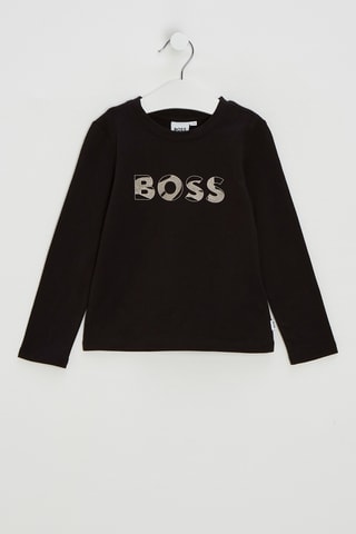 T-shirt - Zwart - Boss