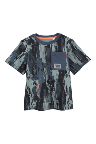 Biologisch Katoenen T-shirt - Marineblauw