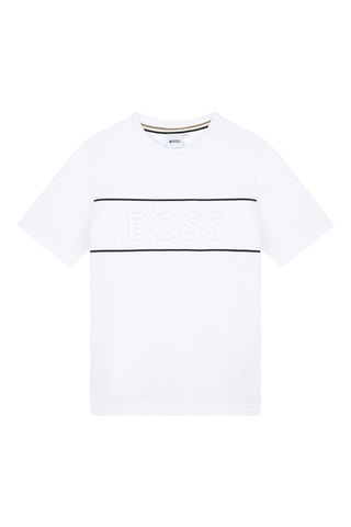 T-shirt - Wit - Boss