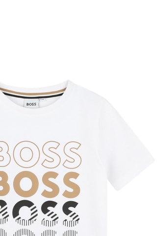 T-shirt - Wit - Boss