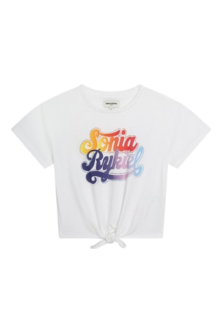 Biologisch Katoenen T-shirt - Wit - Sonia Rykiel