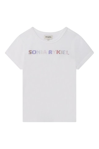 Biologisch Katoenen T-shirt - Wit - Sonia Rykiel