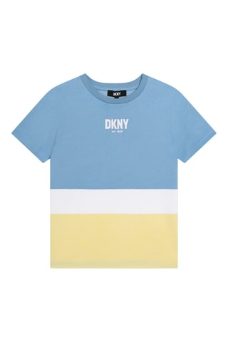 T-shirt Oversized - Blauw - DKNY