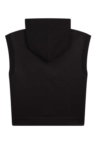 Mouwloze Sweater met Capuchon Zwart - DKNY