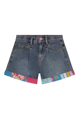 Spijkershort - Blauw