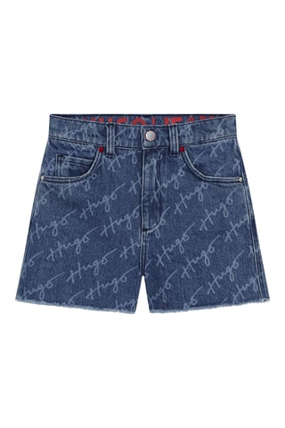 Spijkershort - Blauw