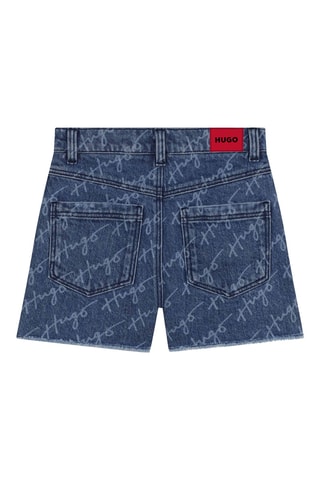 Spijkershort - Blauw