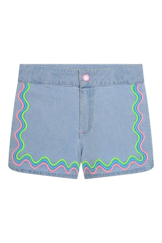 Spijkershort - Blauw