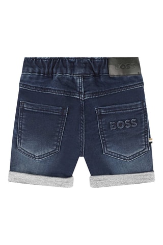 Spijkershort - Marineblauw - Boss