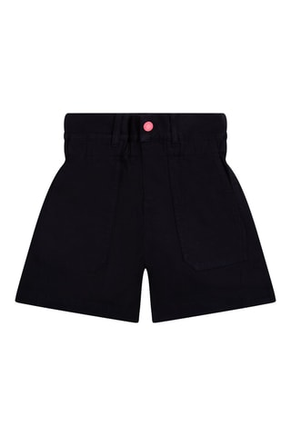 Short Hoge Taille Marineblauw