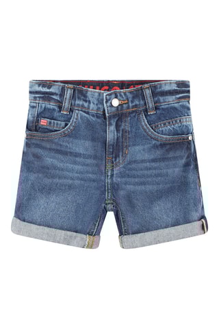 Spijkerbermuda - Blauw - Boss