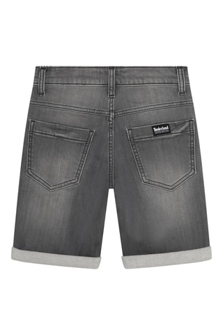 Spijkerbermuda - Grijs