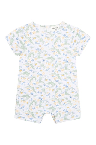 Jumpsuit en Bobhoedje - Wit