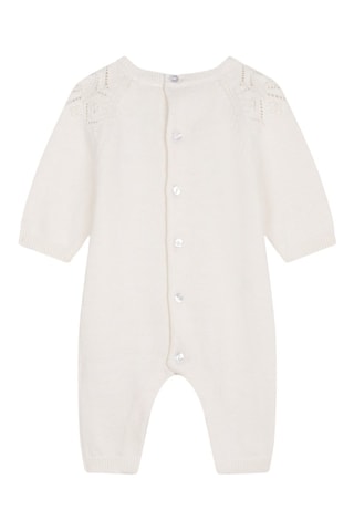 Biologisch Katoenen Jumpsuit - Ecru - Carrément Beau