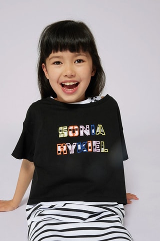 T-shirt en jurk - Wit en zwart - Sonia Rykiel