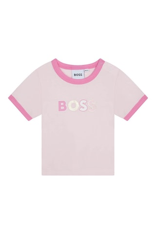 T-shirt en Short Lichtroze - Hugo Boss - Boss