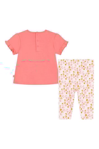 T-shirt en Legging - Roze