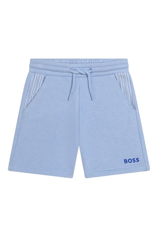T-shirt en Short - Wit en Hemelsblauw - Boss