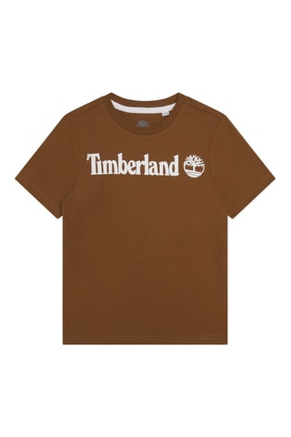 Biologisch Katoenen T-shirt - Chocoladebruin