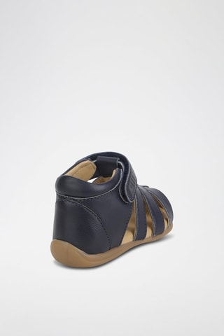 Leren Sandalen Marineblauw - Carrément Beau