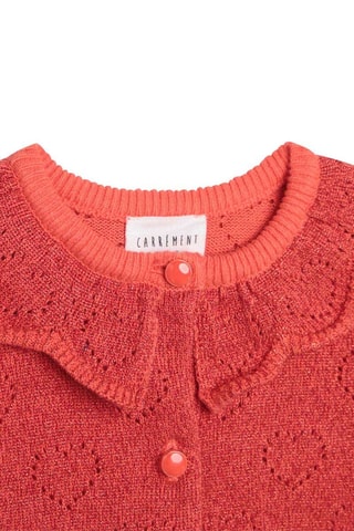 Biologisch Katoenen Vest Rood – Carrément Beau